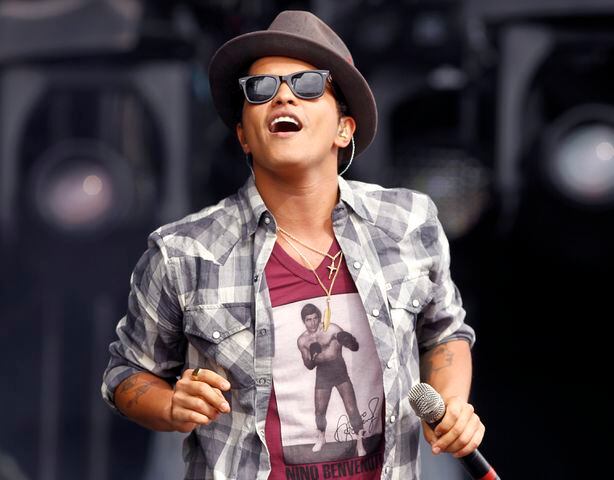12. Bruno Mars: $60 million (tie) --