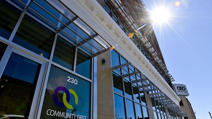 Community First Solutions’ headquarters on South Third Street in downtown Hamilton. The nonprofit is set to be Hamilton’s fifth largest employer with 650 employees on July 1 when it merges LifeSpan into its not-for-profit network. NICK GRAHAM/STAFF