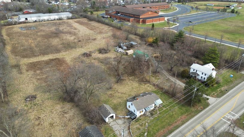 The land just west of Lakota East Freshman School on Bethany Road stretching northward is now planned to become memory loss senior housing of 200 units. NICK GRAHAM/STAFF