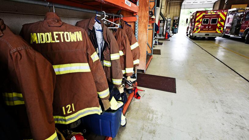 Middletown will receive a $337,690 grant from the Federal Emergency Management Agency’s Assistance to Firefighters Grants program. NICK GRAHAM/STAFF