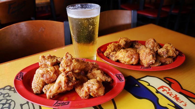 Fricker's Frickin' Chicken wings will cost $2.95 for 10 wings all day Sunday. The special is dine-in only and limited to 10 wings per customer, said Jim Manley, marketing manager. NICK GRAHAM/STAFF