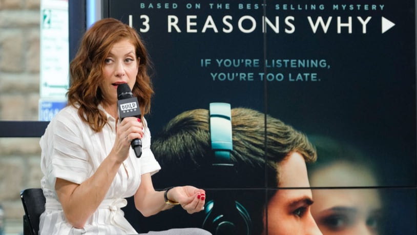 Actress Kate Walsh plays the mother of a girl who commits suicide on the Netflix series "13 Reasons Why."