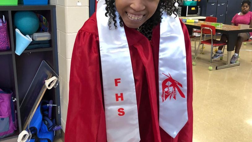 Franquie Johnson died unexpectedly while at home Friday night, according to the school district. SOURCE: Fairfield school district Facebook page