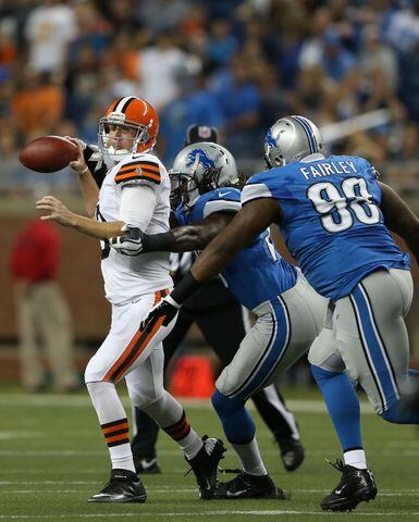 Photos from the Cleveland Browns 19-17 preseason win over the Detroit Lions