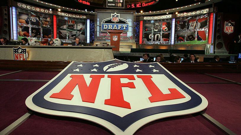 NEW YORK - APRIL 26: A general view shows the stage during the during the 2008 NFL Draft on April 26, 2008 at Radio City Music Hall in New York City. (Photo by Jim McIsaac/Getty Images)