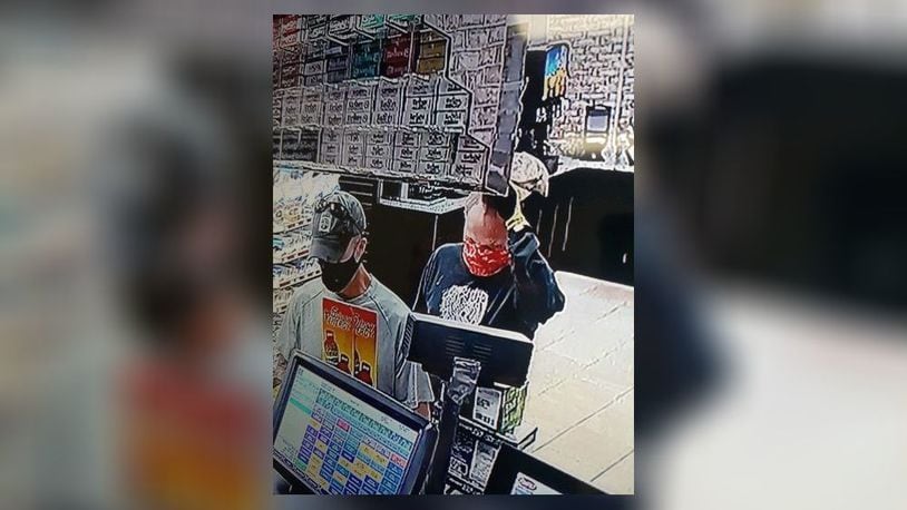 Middletown police are searching for this man who allegedly robbed the Crown Express gas station on South Dixie Highway on Sunday. Anyone with any information about this man should call Middletown police at 513-425-7700. CONTRIBUTED/MIDDLETOWN DIVISION OF POLICE
