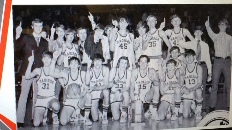 Coach Larry Brandenburg led the Madison High School boys basketball team to the 1972 Class AA State Final Four. SUBMITTED PHOTO