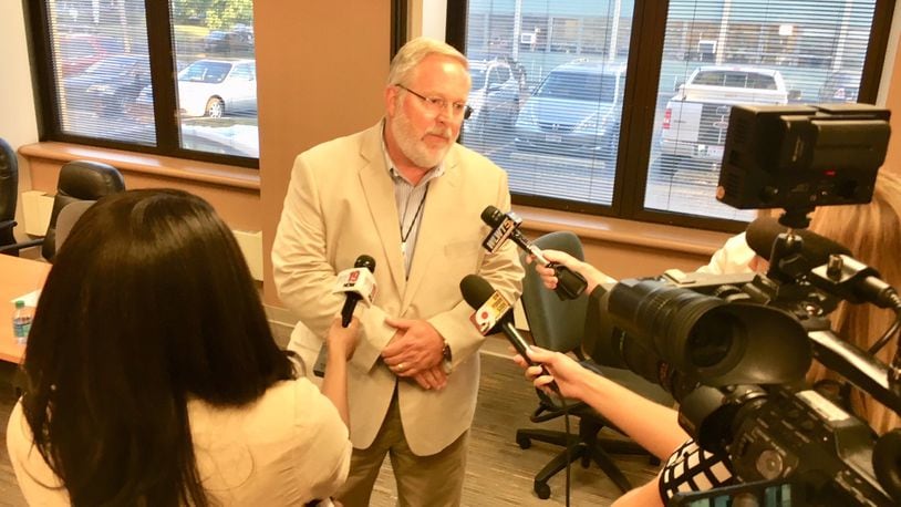 Former Hamilton Schools Superintendent Larry Knapp has left the district after his surprise announcement last week that he would be departing. A review of his personnel file by the Journal-News showed his work as both business director and interim superintendent for the current school year drew wide praise from school officials.