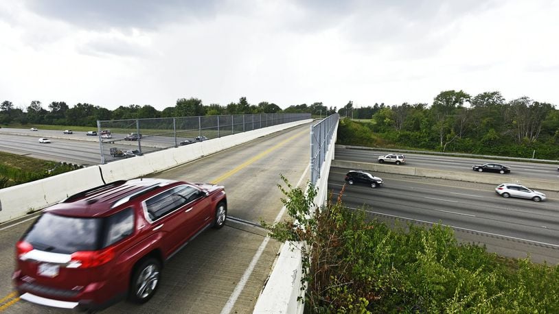Liberty Twp. is set to spend more than it collects in 2017, but trustees say expenses include funds set aside over the years for projects like a study on the proposed Millikin interchange (pictured). NICK GRAHAM/STAFF