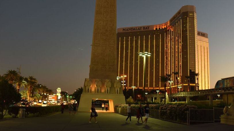 The Mandalay Bay Hotel and Casino in Las Vegas.