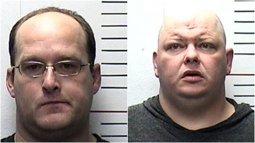 Jesse Caldwell (left) and Kevin Combs (right)