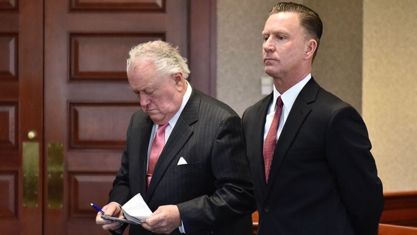 Jeff Couch pleased guilty to aggravated assault and had other charges dismissed on Thursday, Jan. 16, 2020, after being charged with assaulting his wife. NICK GRAHAM / STAFF