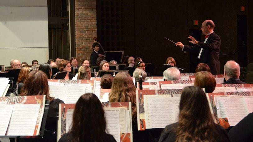 The Southwestern Ohio Symphonic Band (SOSB) will team up with the Princeton High School Symphonic Band to present its annual spring concert on April 30. CONTRIBUTED