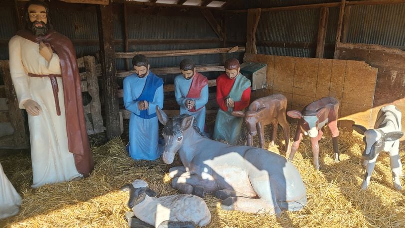 “Back to Bethlehem” takes place on a
quarter-mile path and tells the story of Mary and Joseph as they take their journey. CNTRIBUTED