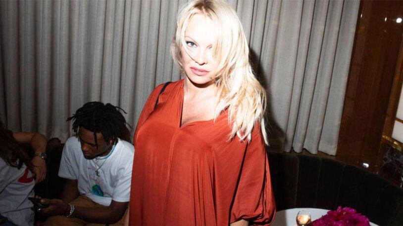 Pamela Anderson married for the fifth time Monday, tying the knot with movie producer Jon Peters.