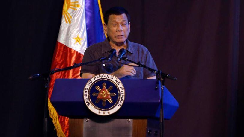 President Rodrigo Duterte said the outlook was bleak for people trapped in a mall fire in Davao, Philippines.