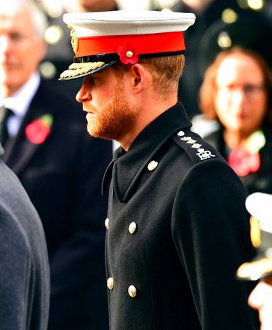 Photos: British royal family at WWI Remembrance Sunday ceremony
