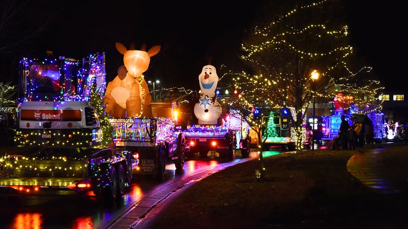 Fairfield will hosts its fourth annual Parade of Lights on Saturday, Nov. 26, 2022. Shown here is a  previous Parade of Lights in the city. CONTRIBUTED