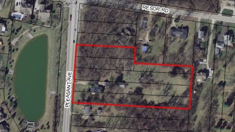 Fairfield is considering the concept plan for a planned unit development at 5846 Pleasant Ave. The applicant is proposing to build a residential development consisting of plotting eight buildable single-family lots, a lot for an open space, and a lot that will retain the existing house on the property. PROVIDED
