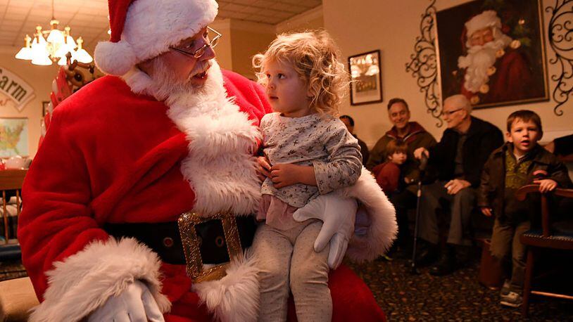 Santa Claus got an unusual request from a 2-year-old in Houston.
