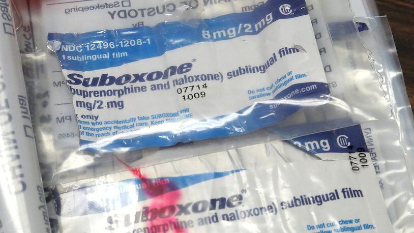 Suboxone is one of the FDA approved drugs to treat opioid use disorder. Bill Lackey/Staff