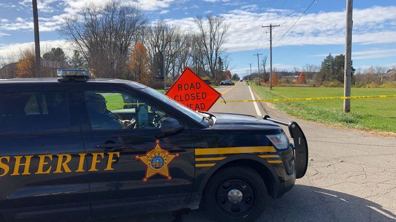 The Warren County Sheriff's Office responded to a double shooting that left one man dead of an apparent self-inflicted gunshot and a woman in critical condition Nov. 10, 2020, at a home on Ohio 132 in Washington Twp. in Warren County. WCPO