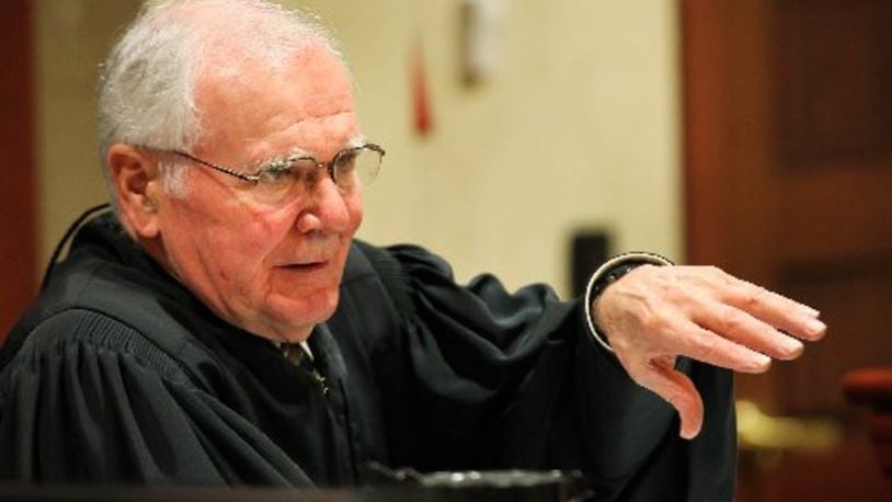 Judge Matthew Crehan is remembered as "fierce" and having the desire to make things fair. He died Tuesday at age 86. FILE