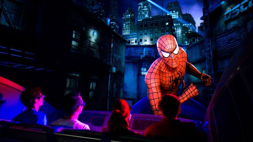 A child with autism had a meltdown when The Amazing Adventures of Spider-Man ride broke down. Instead of making the child leave, a worker got down on his level to comfort him. Their story has since gone viral.