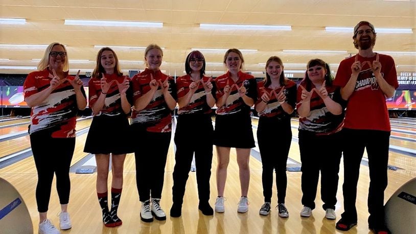 The Lakota West girls bowling team recently finished the regular season with a perfect 20-0 mark, the best in program history. CONTRIBUTED
