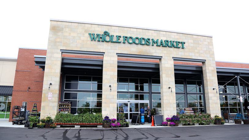 The Whole Foods Market at 1050 Miamisburg Centerville Road opened in 2015 in Washington Twp. LISA POWELL/STAFF