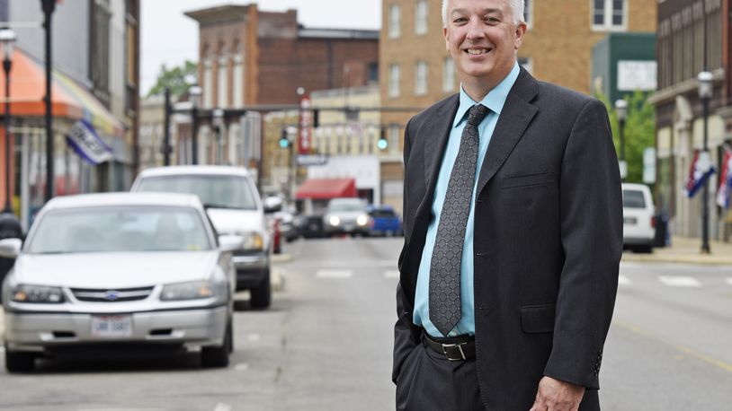 Doug Adkins has served as Middletown’s city manager since mid-2014. NICK GRAHAM/2015