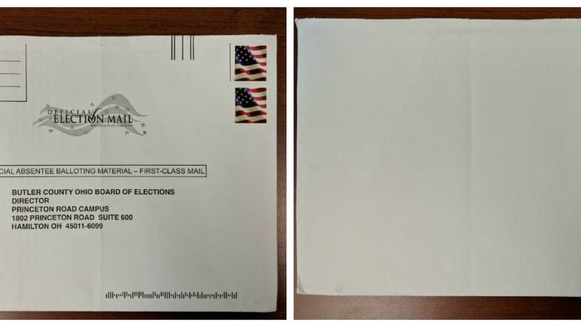 Anthony Chambers, of Hamilton, is not happy after his mailed-in absentee ballot was not counted because the United States Post Office did not stamp a postmark on his envelope, nor did they mark it with a florescent sorting bar code.