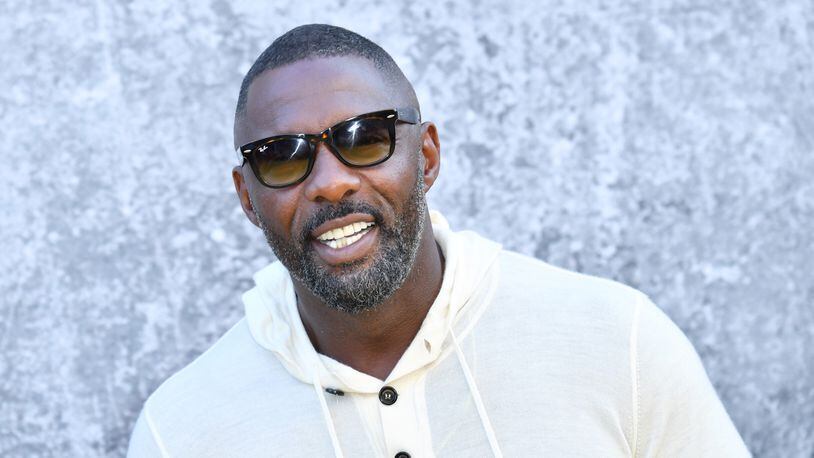 While at the UK premiere of his directorial debut "Yardie," actor Idris Elba said he is not playing James Bond.  (Photo by Jeff Spicer/Getty Images)