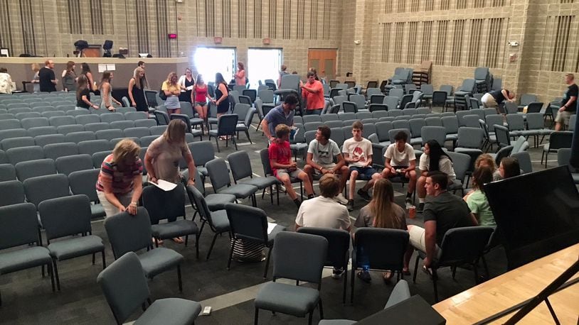 Family, friends, classmates and supporters came to the Center Pointe Christian Church Sunday for small-group grief counseling in the wake of Lakota West High School student Matt Stratman’s death Saturday. Strateman collapsed last month during a lacrosse game and never regained consciousness.