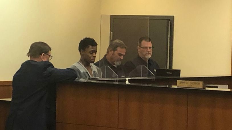 Denzel Fuller, 22, of Middletown, appeared in Middletown Municipal Court Wednesday afternoon for his arraignment. He was charged with murder for allegedly killing his uncle. Bond was set at $1 million. RICK McCRABB/STAFF