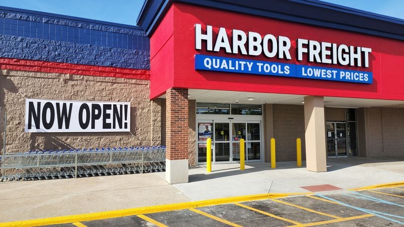 Harbor Freight opened Tuesday, July 5, 2022 in the space formerly occupied by Big Lots on Roosevelt Blvd. in Middletown. NICK GRAHAM/STAFF