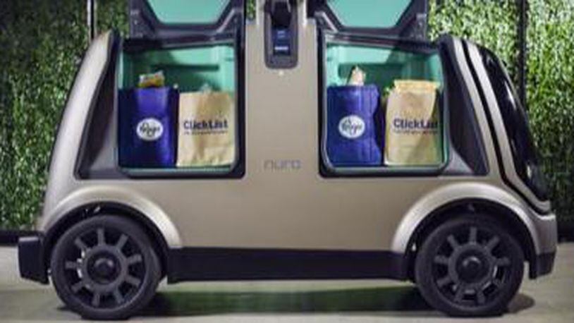 Kroger is planning to deliver groceries to customers via driverless cars.