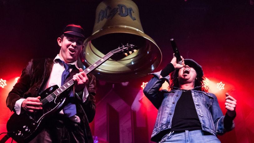 Thunderstruck: America’s AC/DC will be in concert at the Sorg on Saturday, Feb. 6. CONTRIBUTED