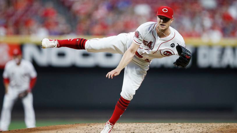 CINCINNATI, OH - JULY 03: Sonny Gray #54 of the Cincinnati Reds pitches in the seventh inning against the Milwaukee Brewers at Great American Ball Park on July 3, 2019 in Cincinnati, Ohio. The Reds won 3-0. (Photo by Joe Robbins/Getty Images)