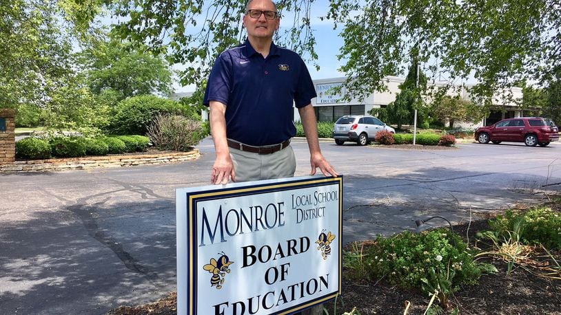 One of Butler County’s most veteran school superintendents is retiring next month. Monroe Schools’ Phil Cagwin, who previously was superintendent of Talawanda Schools, is leaving the top post at the growing district he has led since 2012. MICHAEL D. CLARK/STAFF