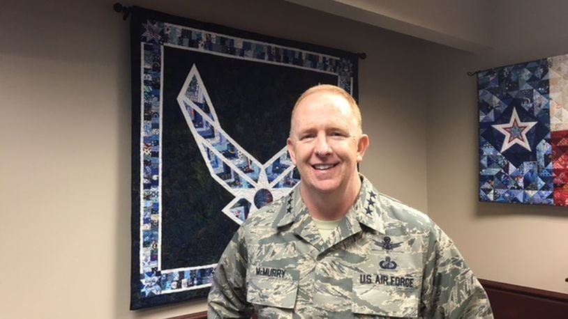 Lt. Gen. Robert D. McMurry, commander of the Air Force Life Cycle Management Center at Wright-Patterson Air Force Base. BARRIE BARBER/STAFF