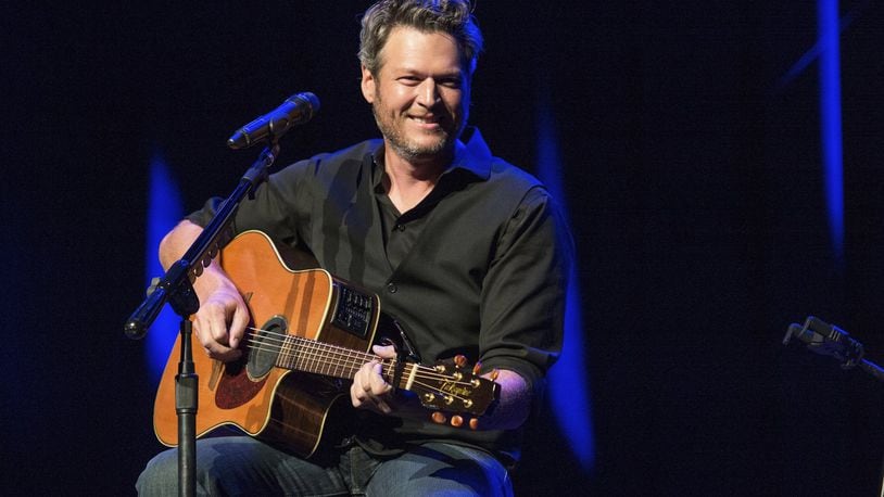 This June 7, 2016 file photo shows Blake Shelton performing at the 12th Annual Stars for Second Harvest Benefit at Ryman Auditorium in Nashville, Tenn. Shelton’s new tour will include a stop in Columbus at Nationwide Arena in March. Tickets go on sale Nov. 10. (Photo by Amy Harris/Invision/AP, File)