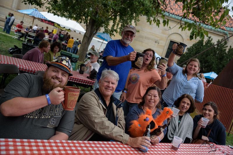 The Dayton Art Institute’s annual Oktoberfest took place on Sept. 21-23 on the grounds of the museum, located at 456 Belmonte Park N. in Dayton. The festival is one of the Dayton-area’s biggest festivals and it’s been going on since 1972. TOM GILLIAM / STAFF PHOTO