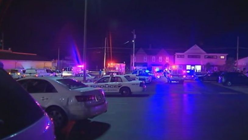 A shooting in the parking lot of a Pennsylvania convenience store left two troopers injured. The suspect was killed, police said.