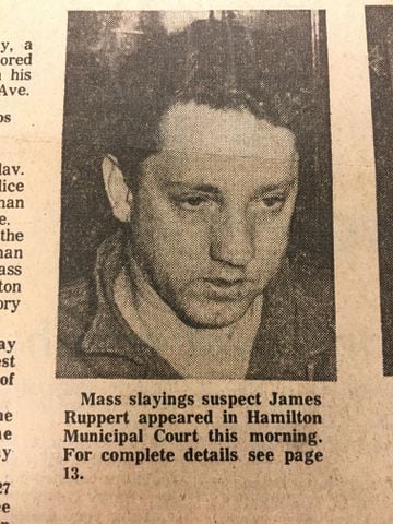 PHOTOS: James Ruppert, who killed 11 family members in 1975 in a Hamilton home, from the archives.