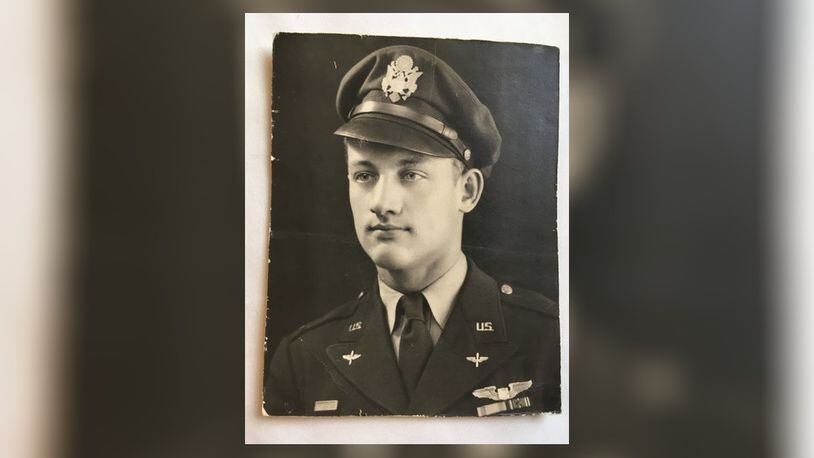 Lt. Donald H Steffen, a 1942 Hamilton High School graduate, was the pilot of a C-47′s that flew paratroops to Normandy the night of the landing. The plane was named “Helen of Hamilton” after his high school sweetheart whom he married after World War II. SUBMITTED PHOTO