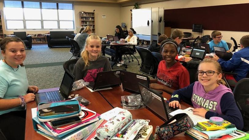 For the first time Lakota 6th graders will have access to their own laptops when classes start Aug. 15 in the Butler County school system. The distribution of the digital learning Chromebooks is an extension of a historic program launched last school year that saw Lakota hand out free laptops to students in grades 7-12. (File photo/Journal-News)