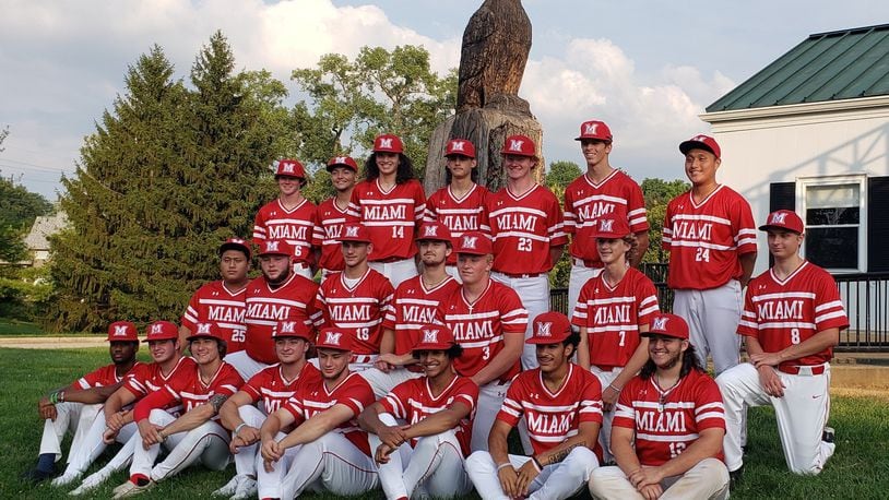 The Miami University Middletown baseball team. CONTRIBUTED