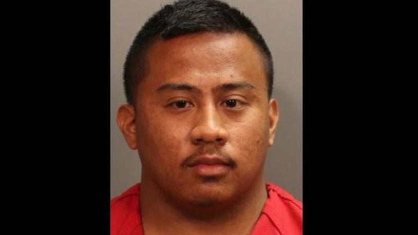 A mug shot of college student Jesse Martinez, who is accused of trying to blackmail another student in exchange for sex.