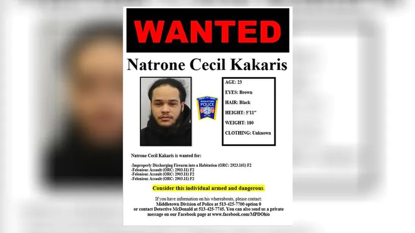 Natrone Cecil Kakaris MIDDLETOWN DIVISION OF POLICE